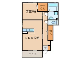 Ｄ－ｒｏｏｍ本庄の物件間取画像